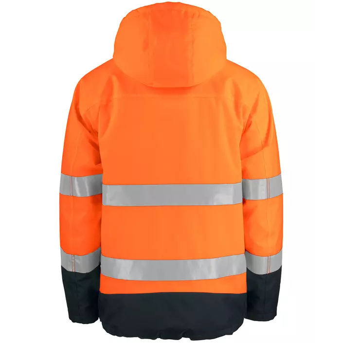ProJob shell jacket 6441, Hi-Vis Orange/Black, large image number 1