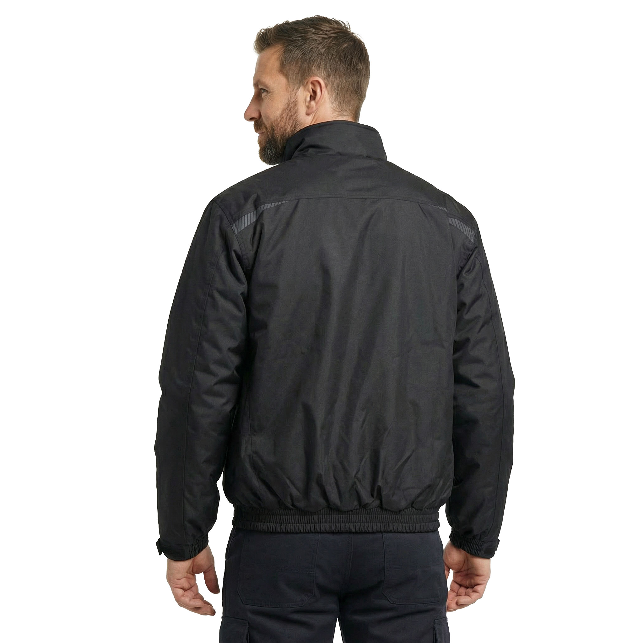 Westborn pilot jacket, Black, large image number 2