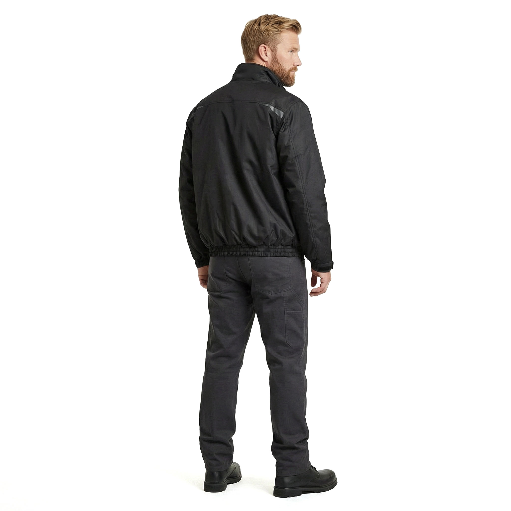 Westborn pilotjakke, Black, large image number 3