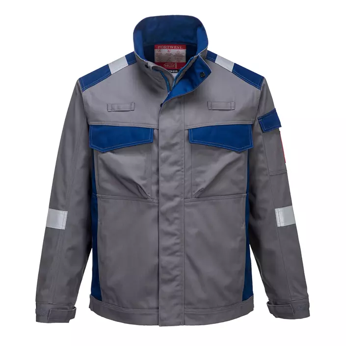 Portwest BizFlame work jacket, Grey, large image number 0