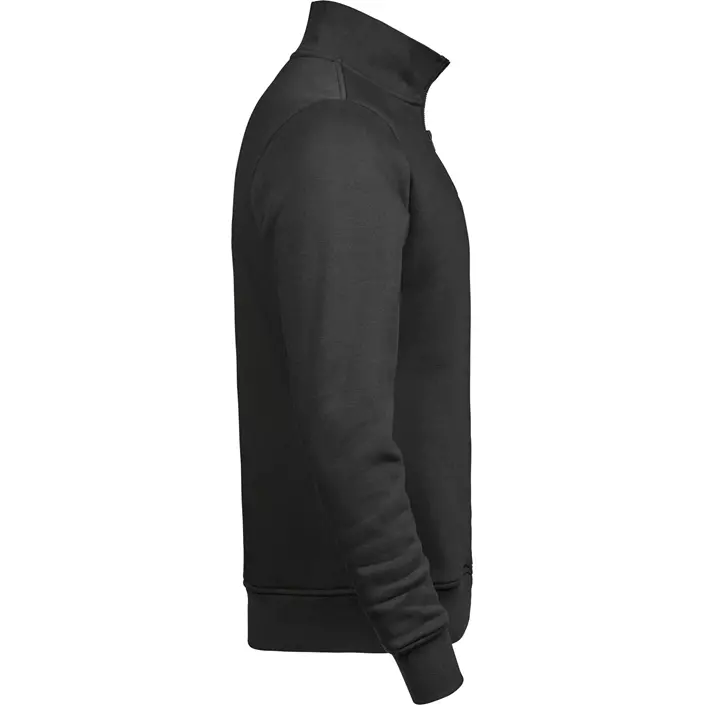 Tee Jays sweatshirt med kort lynlås, Mørkegrå, large image number 2