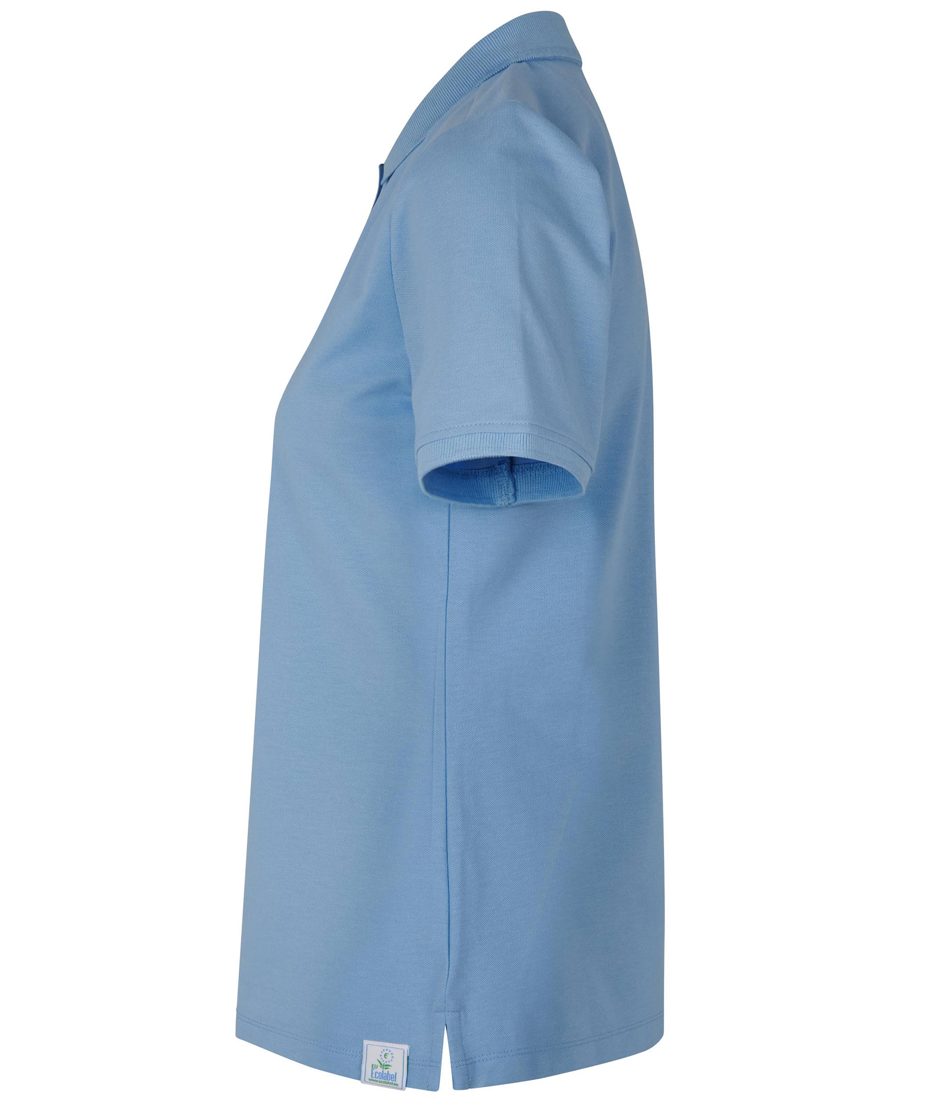 ID PRO Wear CARE dame polo T-shirt, Lys Bl&aring;, large image number 3