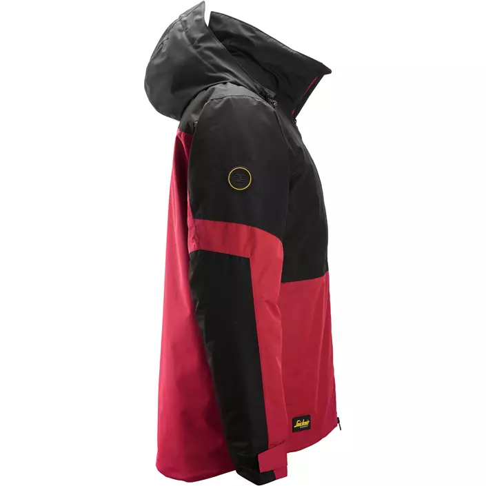 Snickers AllroundWork vinterjacka, Chili Red/Black, large image number 2