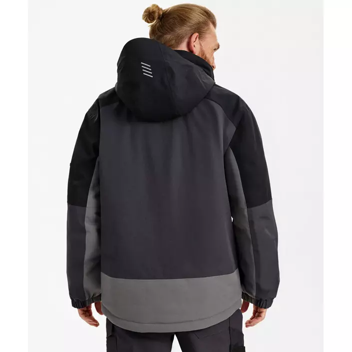 Engel Entire vinterjacka, Anthracite Grey/Black, large image number 3