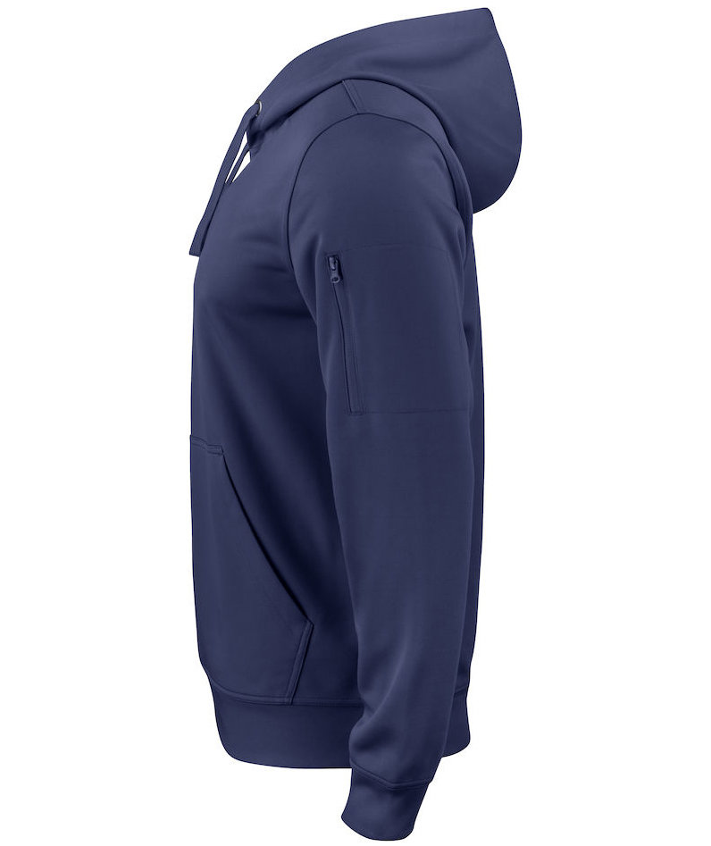 Clique Basic Active  hoodie, Dark Marine Blue, large image number 3