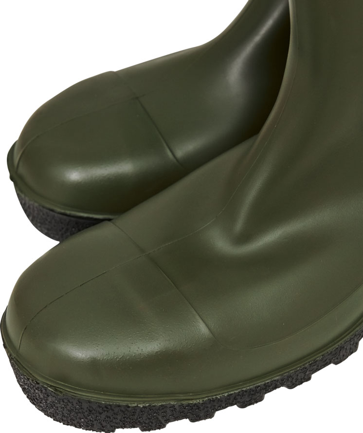 ELKA waders with safety boots S5, Olive
