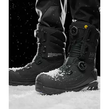 Helly Hansen Bifrost MXR Tall Boa vinter sikkerhedsstøvler S7S, Black