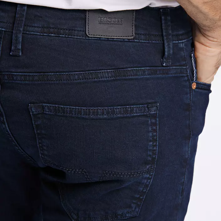 Bison Superflex jeans, Navy/black, large image number 3