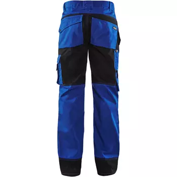 Blåkläder work trousers, Cobalt blue/black