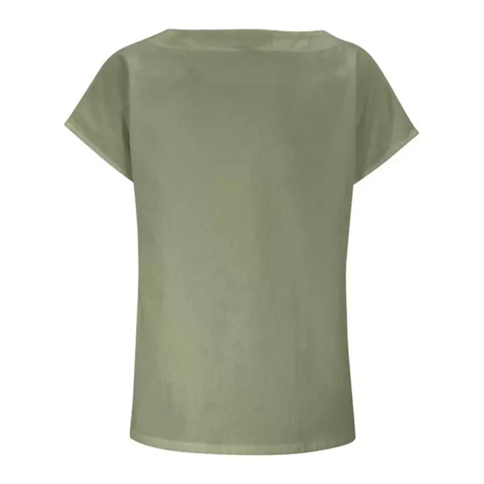 Hejco Bianca T-skjorte dame, Støvete grønt, large image number 2