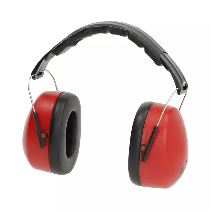 Kramp foldable ear defenders, Red, Red, large image number 0