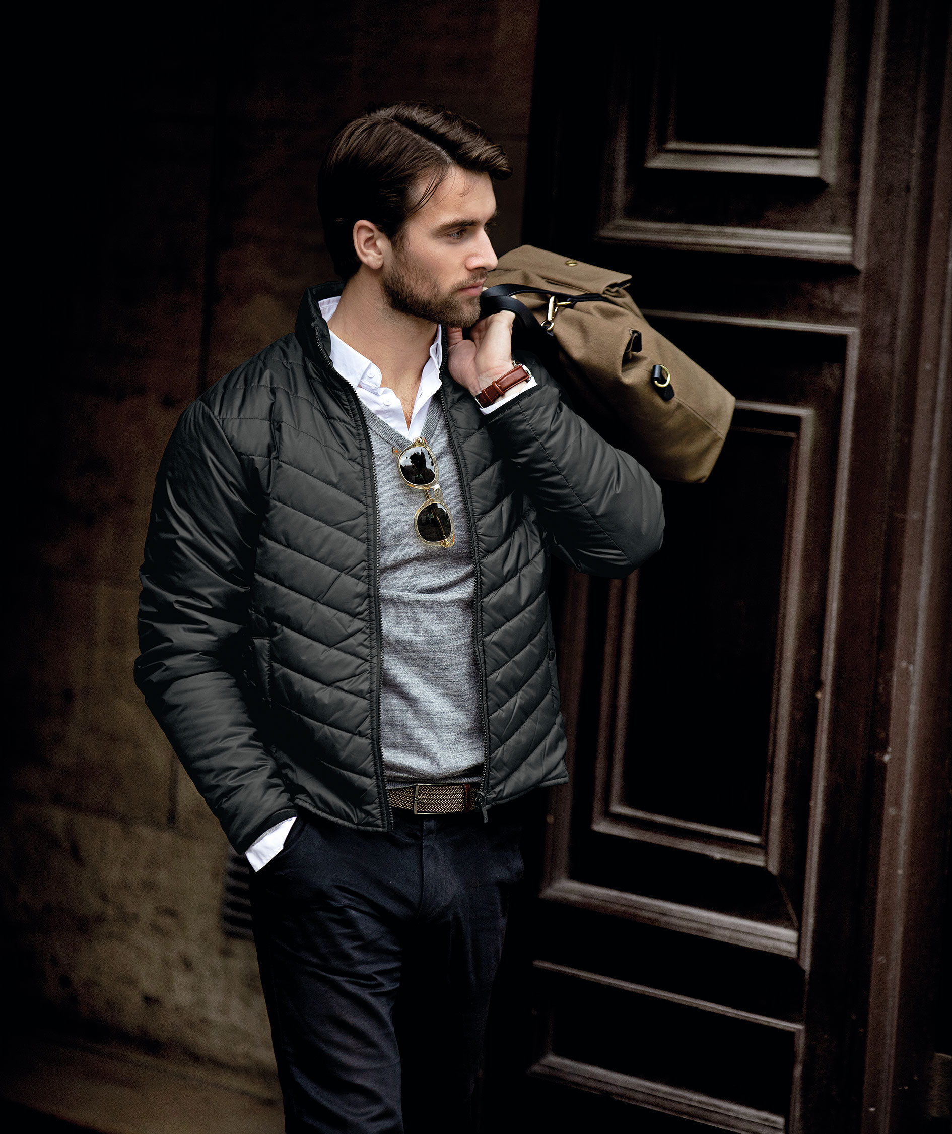 Nimbus Kendrick quilted jacket, Charcoal, large image number 1