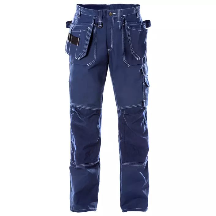 Fristads craftsman trousers 255K, Marine Blue, large image number 0