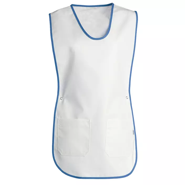 Nybo Workwear Dolly sandwich apron, White/Blue, large image number 0