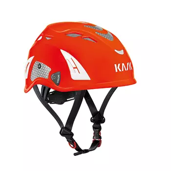 Kask plasma AQ HI-VIZ safety helmet, Red