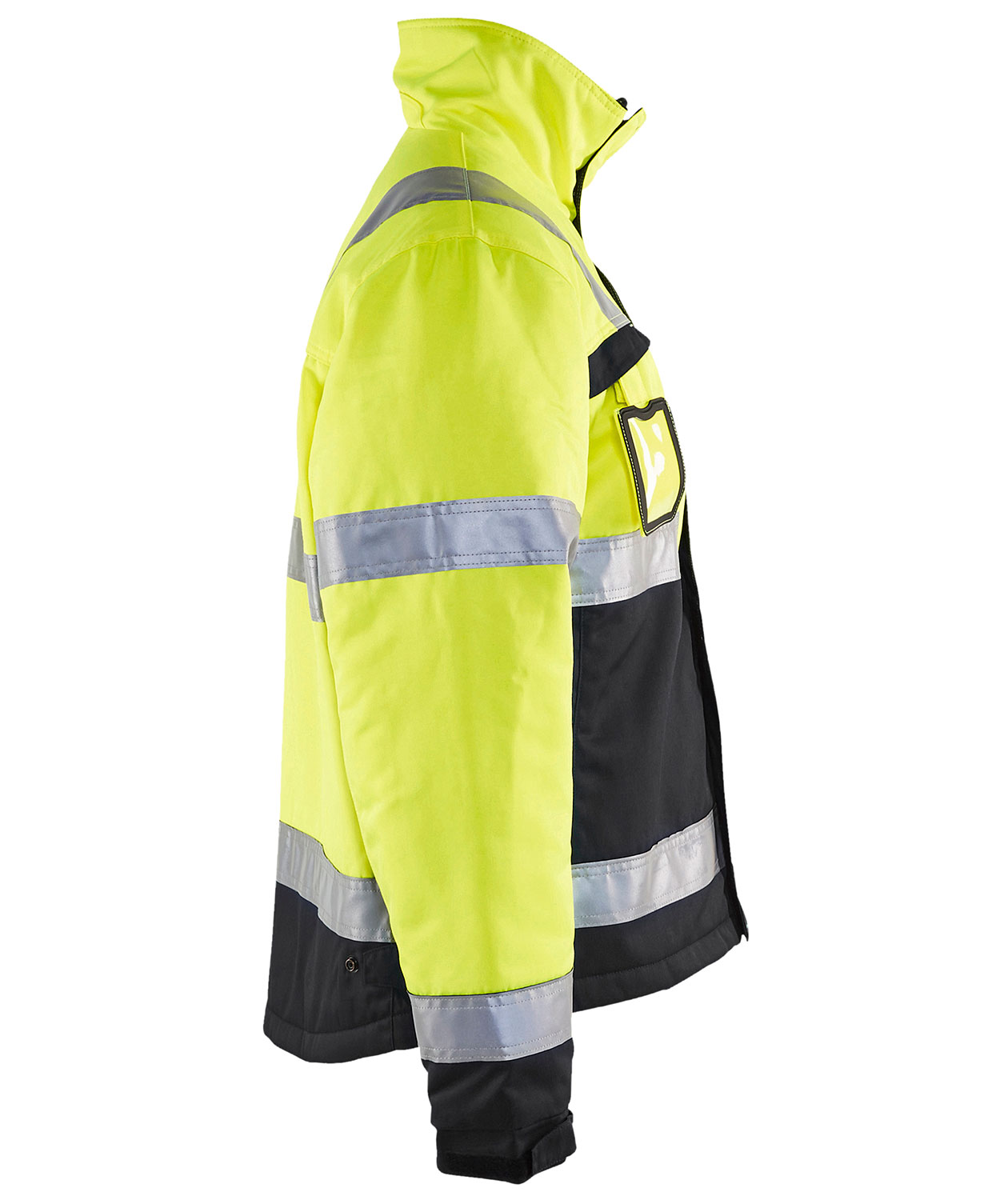 Bl&aring;kl&auml;der winter work jacket, Yellow/Black, large image number 2