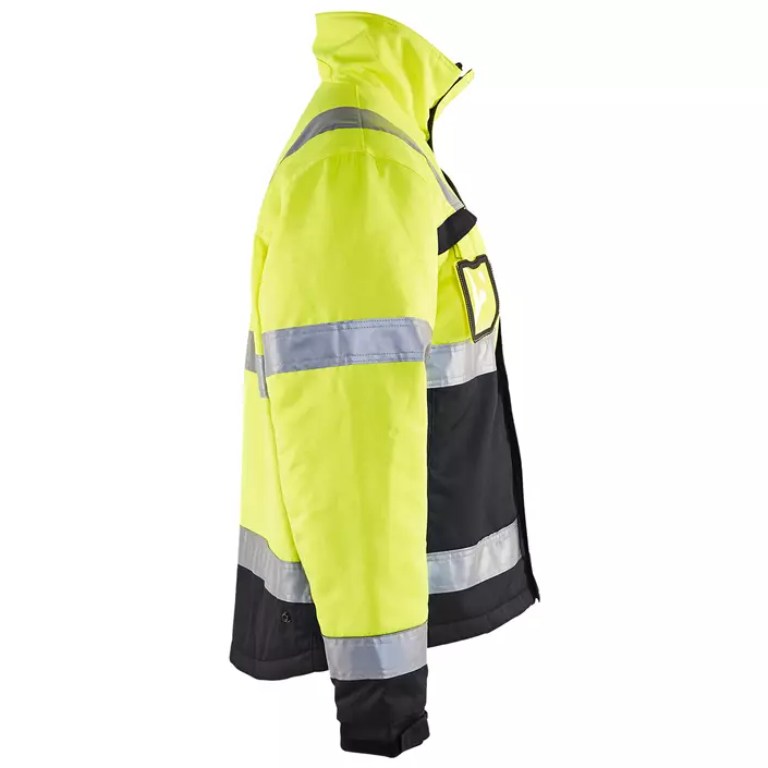 Blåkläder winter work jacket, Yellow/Black, large image number 2