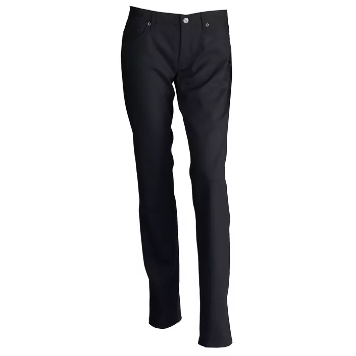 Nybo Workwear Harmony women's trousers with extra leg length, Black, large image number 1