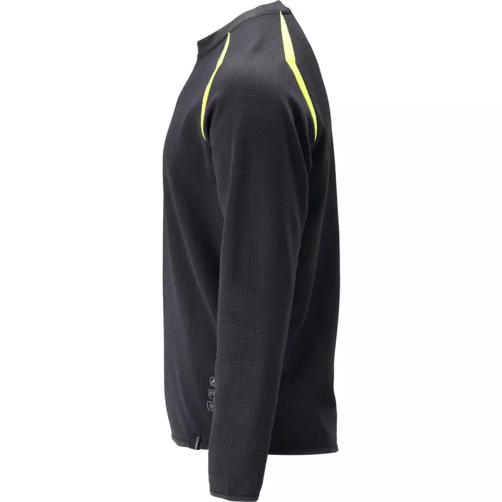 Mascot Accelerate Multisafe sweatshirt, Mørk Marine/Hi-Vis Gul, large image number 3