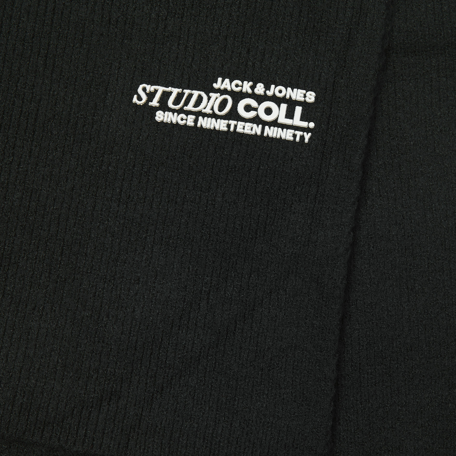 Jack & Jones JACCOLL scarf, Black, Black, large image number 2