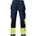 Fristads craftsman trousers 2706 PLU, Marine/Hi-Vis yellow, Marine/Hi-Vis yellow, swatch