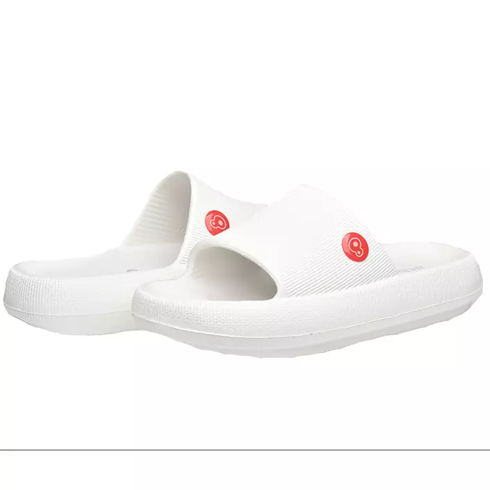 Sanita Claquette sandaler, Vit, large image number 5