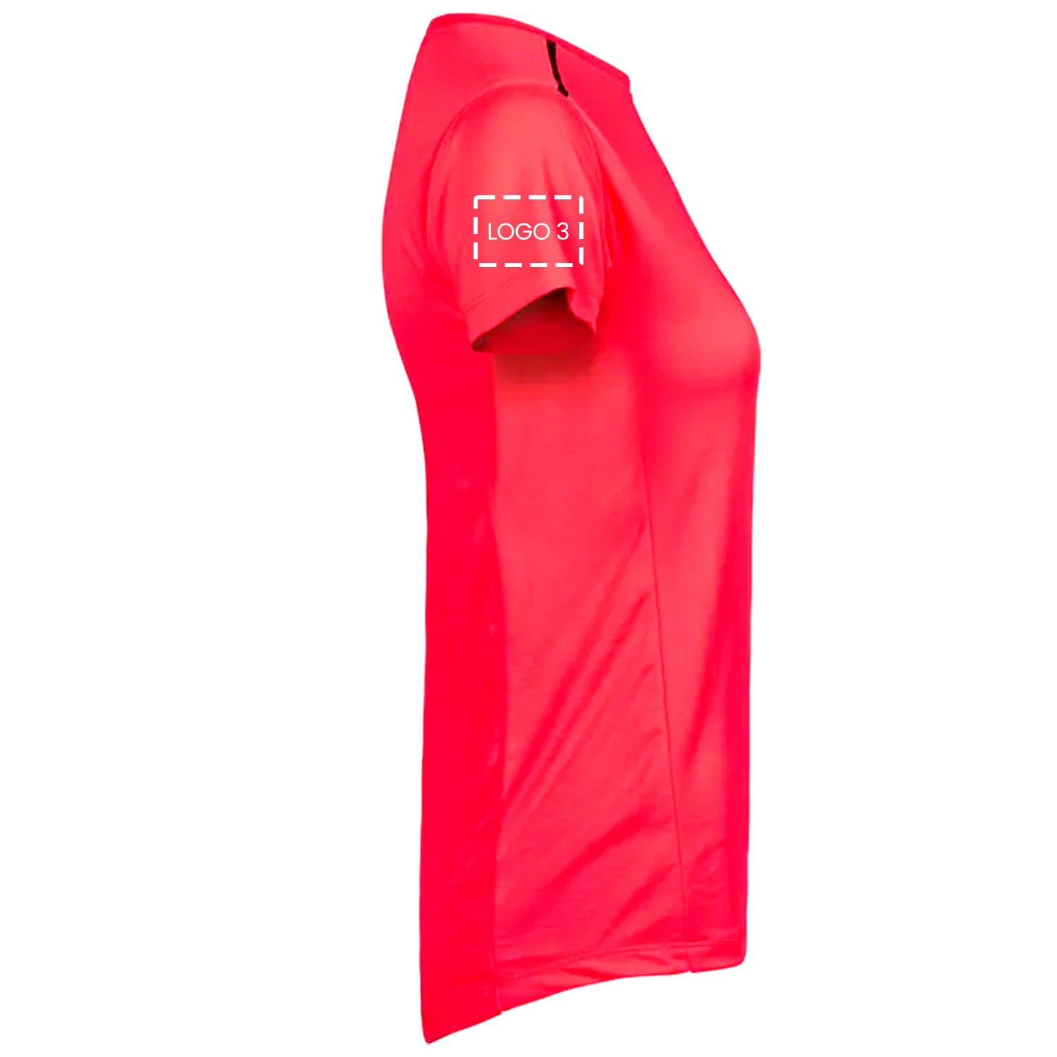 Tee Jays women's luxury T-shirt with logo print, , large image number 3