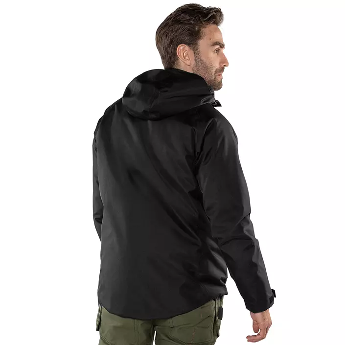 Fristads Shell Jacke 4922 GRS, Schwarz, large image number 2