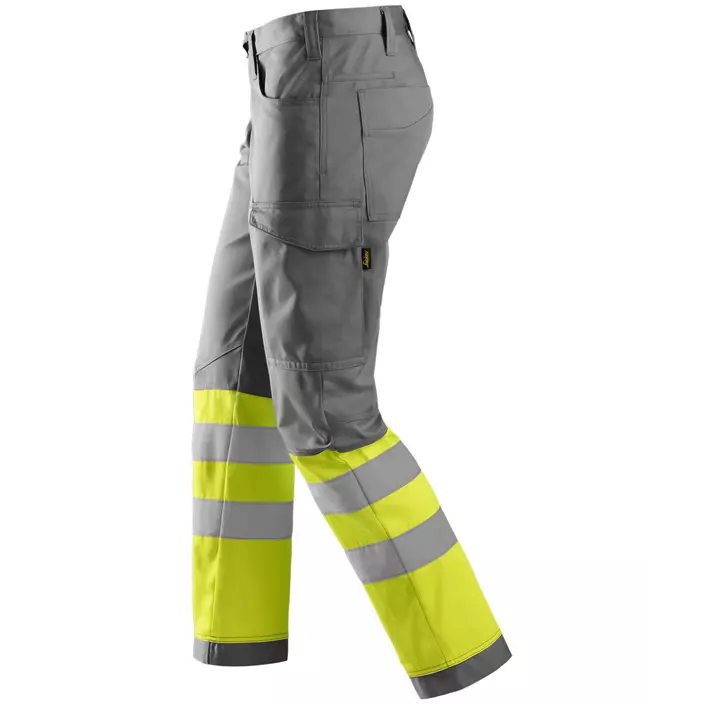 Snickers work trousers 6900, Grey/Yellow, large image number 1