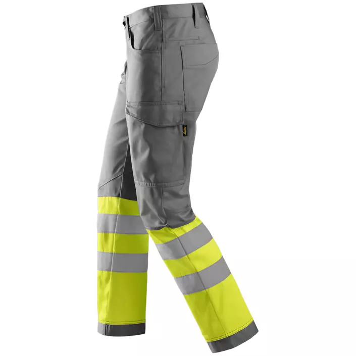 Snickers work trousers 6900, Grey/Yellow, large image number 1
