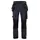Blåkläder woman's craftsman trousers full stretch, Dark Marine/Black, Dark Marine/Black, swatch