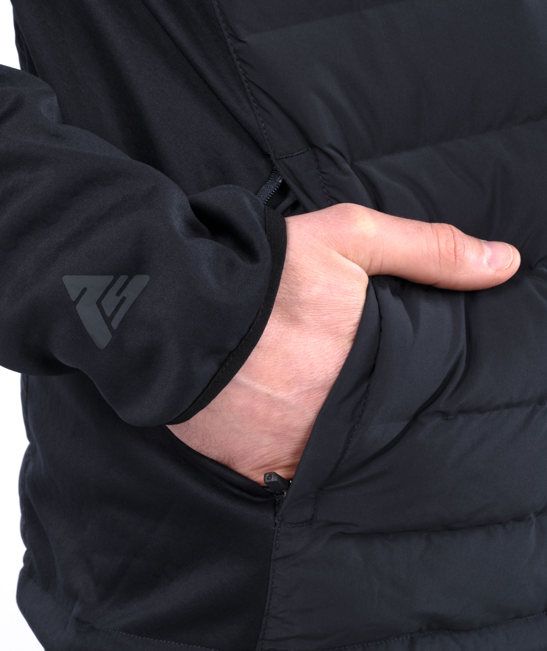 Pitch Stone Hybridjakke, Navy, large image number 6