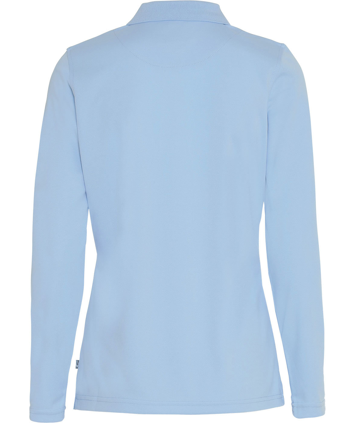 Pitch Stone women's long-sleeved polo shirt, Light blue