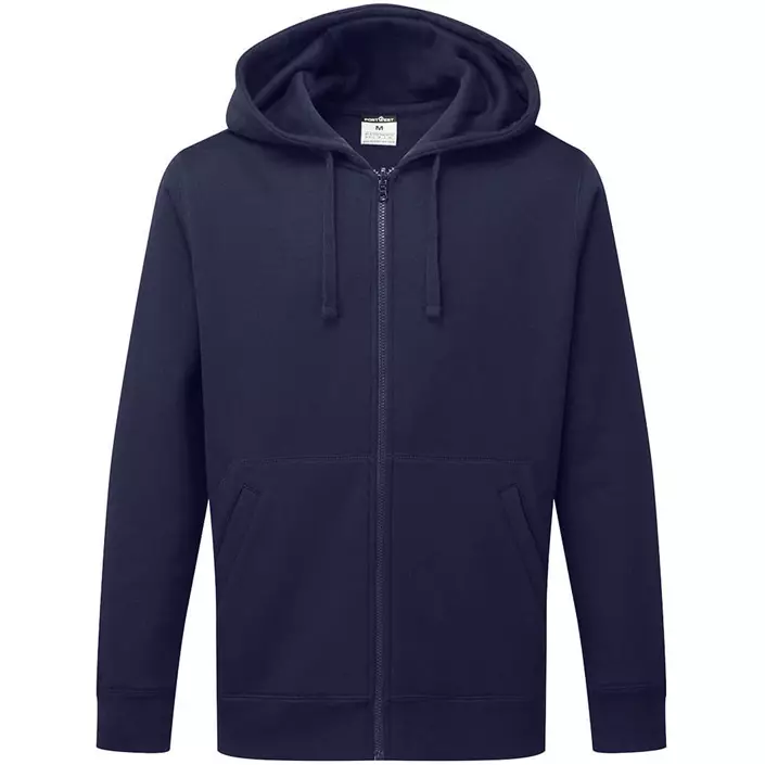 Portwest hoodie with zipper, Marine Blue, large image number 0