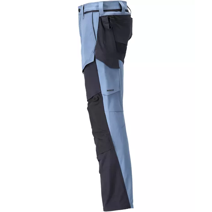 Mascot Customized work trousers full stretch, Stone Blue/Dark Navy, large image number 3
