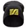 Snickers beanie with S logo, Black/Yellow, Black/Yellow, swatch