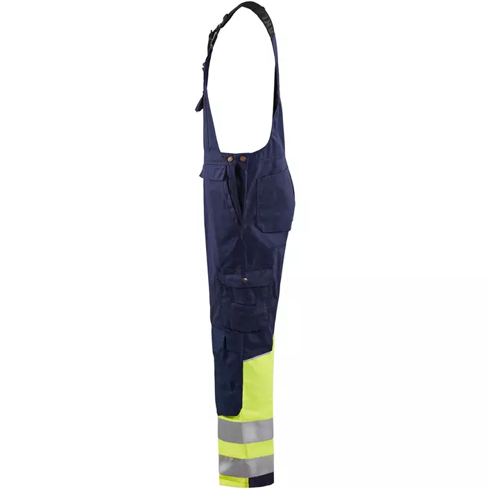 Blåkläder arbeidselebukse, Marine/Hi-Vis gul, large image number 3