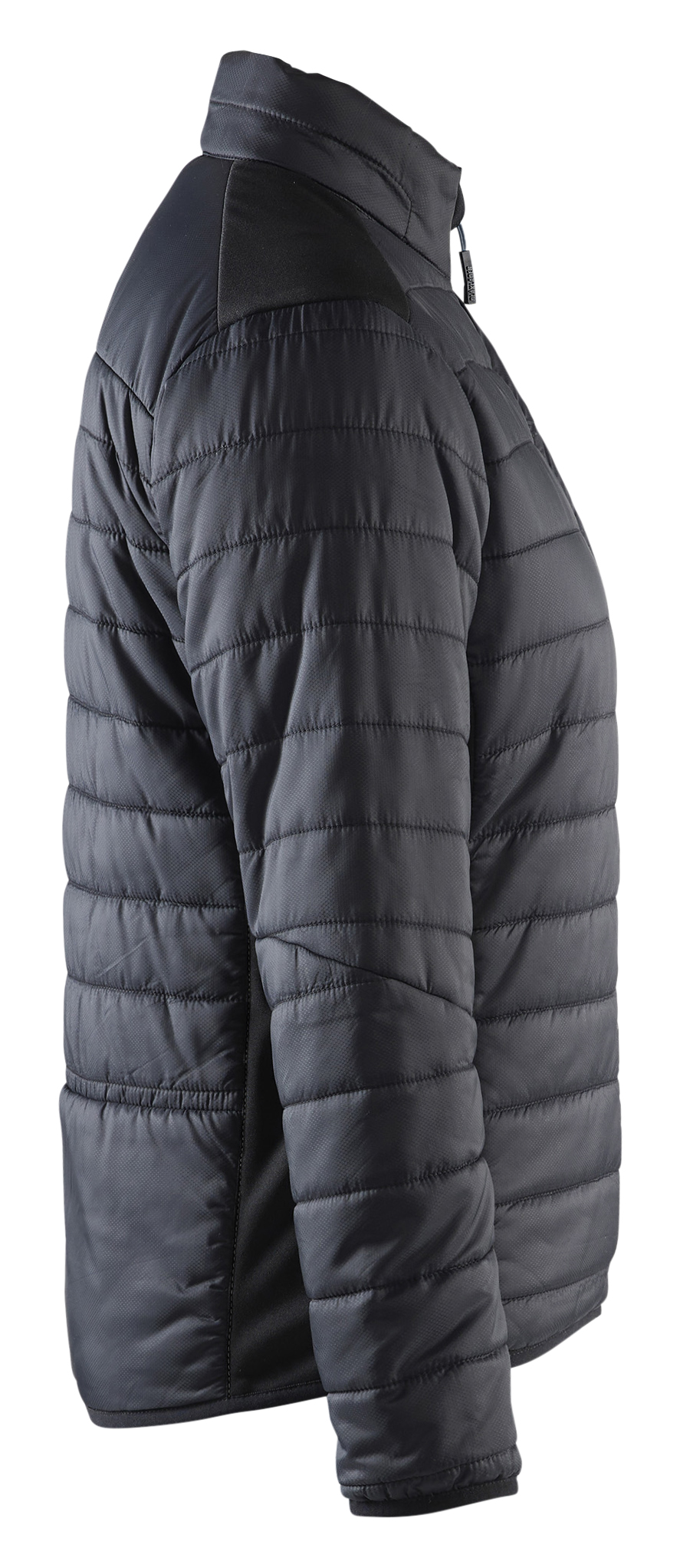 Bl&aring;kl&auml;der vatteret damejakke, Sort/M&oslash;rk gr&aring;, large image number 3