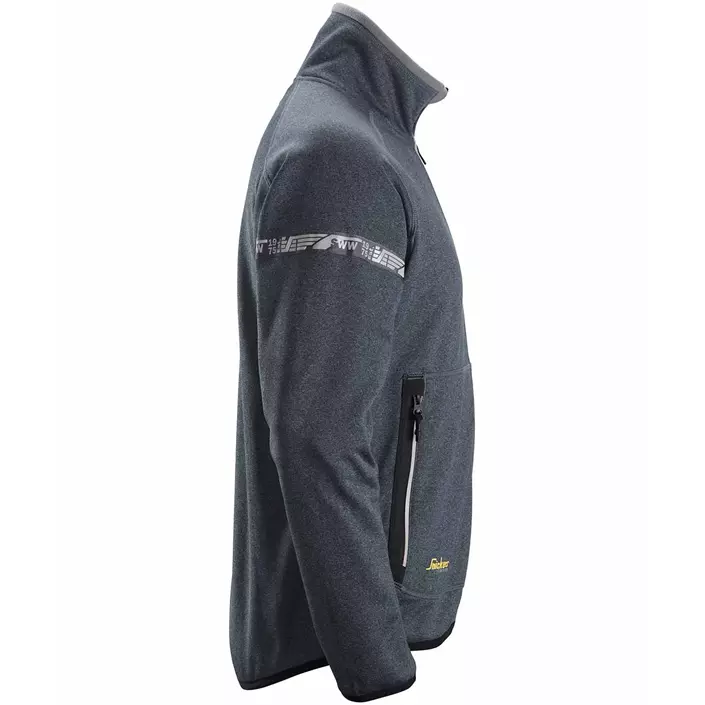 Snickers AllroundWork fleece jacket, Steel Grey, large image number 3