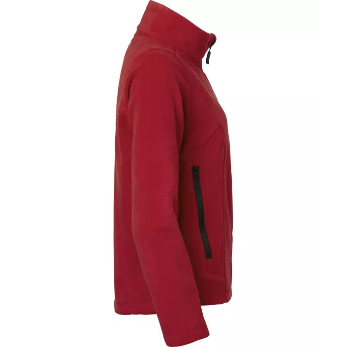 Top Swede women's fleece jacket 1642, Red, large image number 2