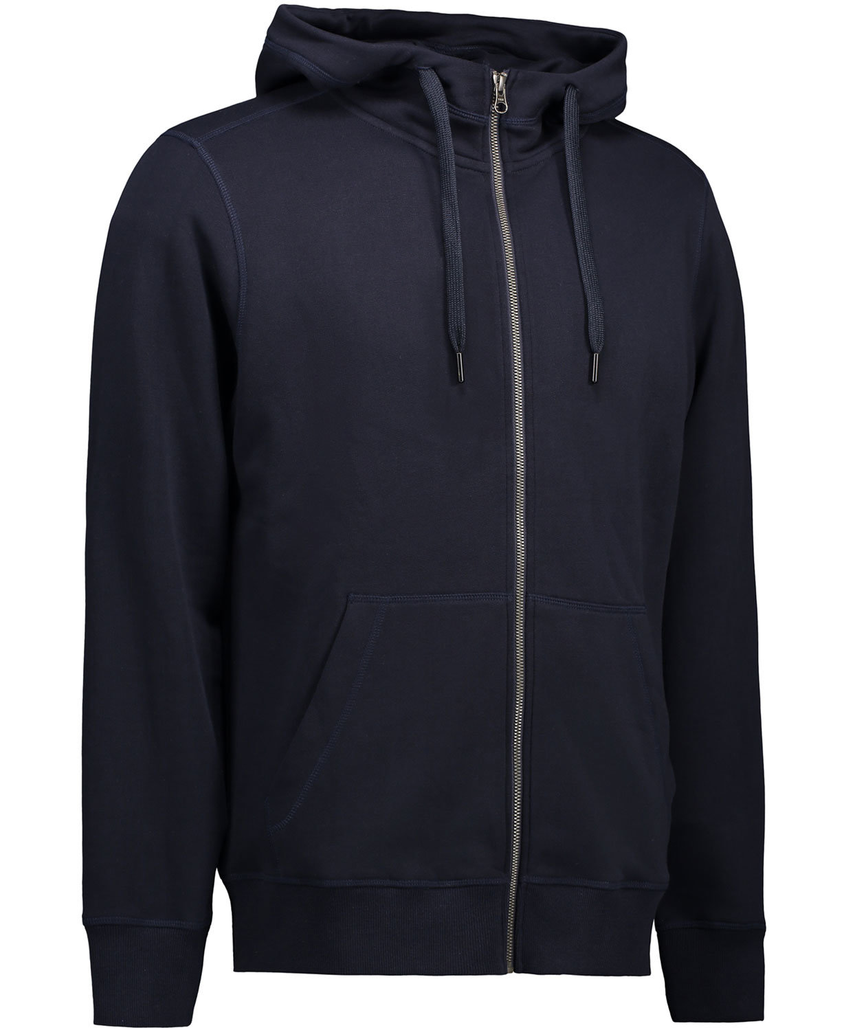 ID Core hoodie with zipper, Navy, large image number 3