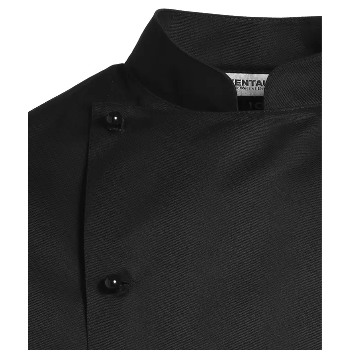 Kentaur chefs jacket without buttons, Black, large image number 1