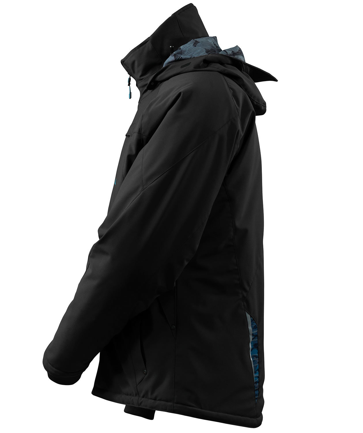 Mascot Advanced winter jacket full stretch, Black, large image number 1