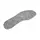 Jalas 6011 filt inläggssulor, Ljusgrått, Ljusgrått, swatch