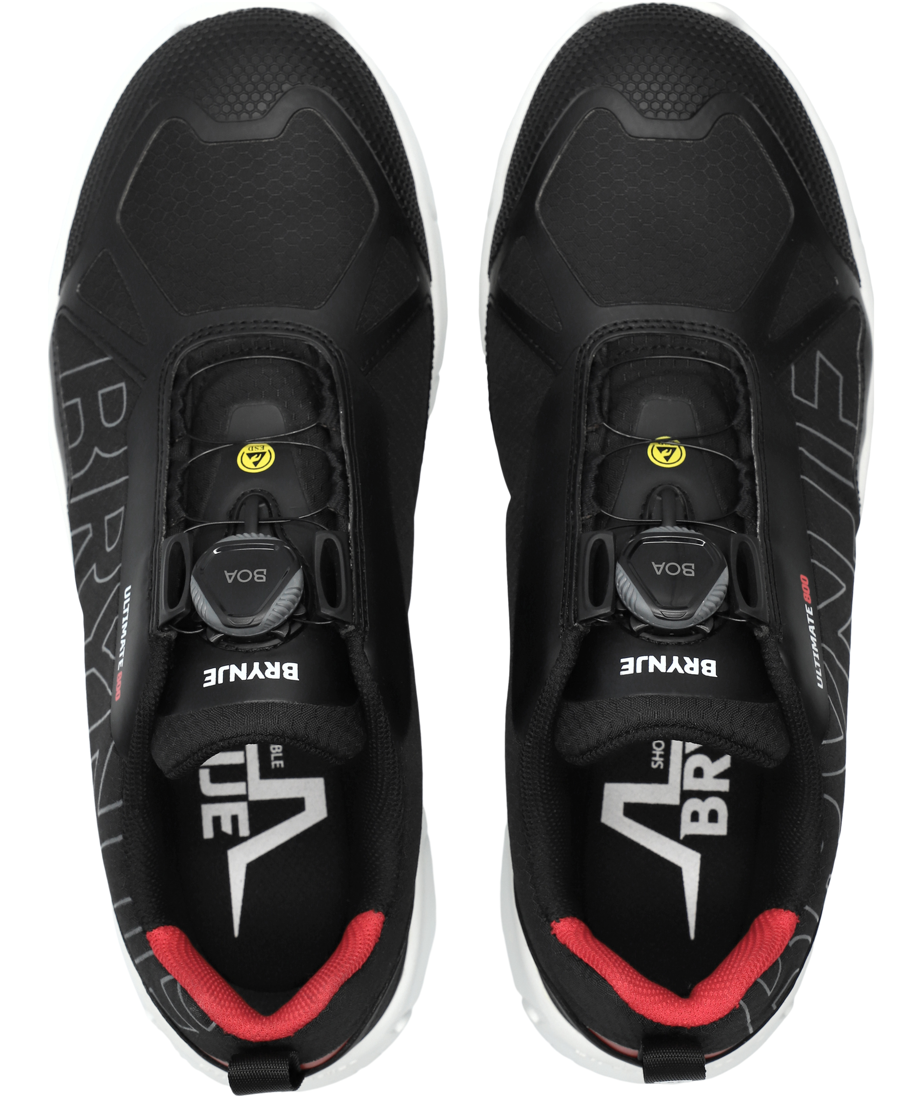 Brynje Inferno safety shoes S3, Black/White, large image number 2