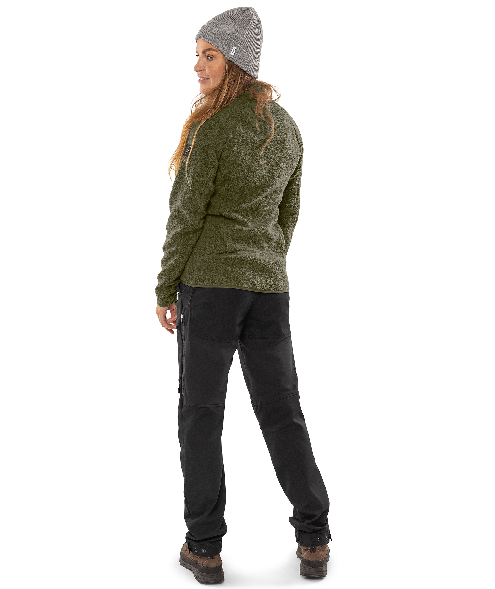Fristads Argon women's fleece jacket, Light Army Green, large image number 3