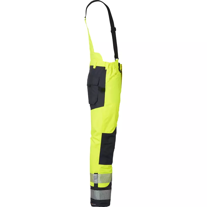 Top Swede winter trousers 121, Hi-Vis Yellow/Navy, large image number 2