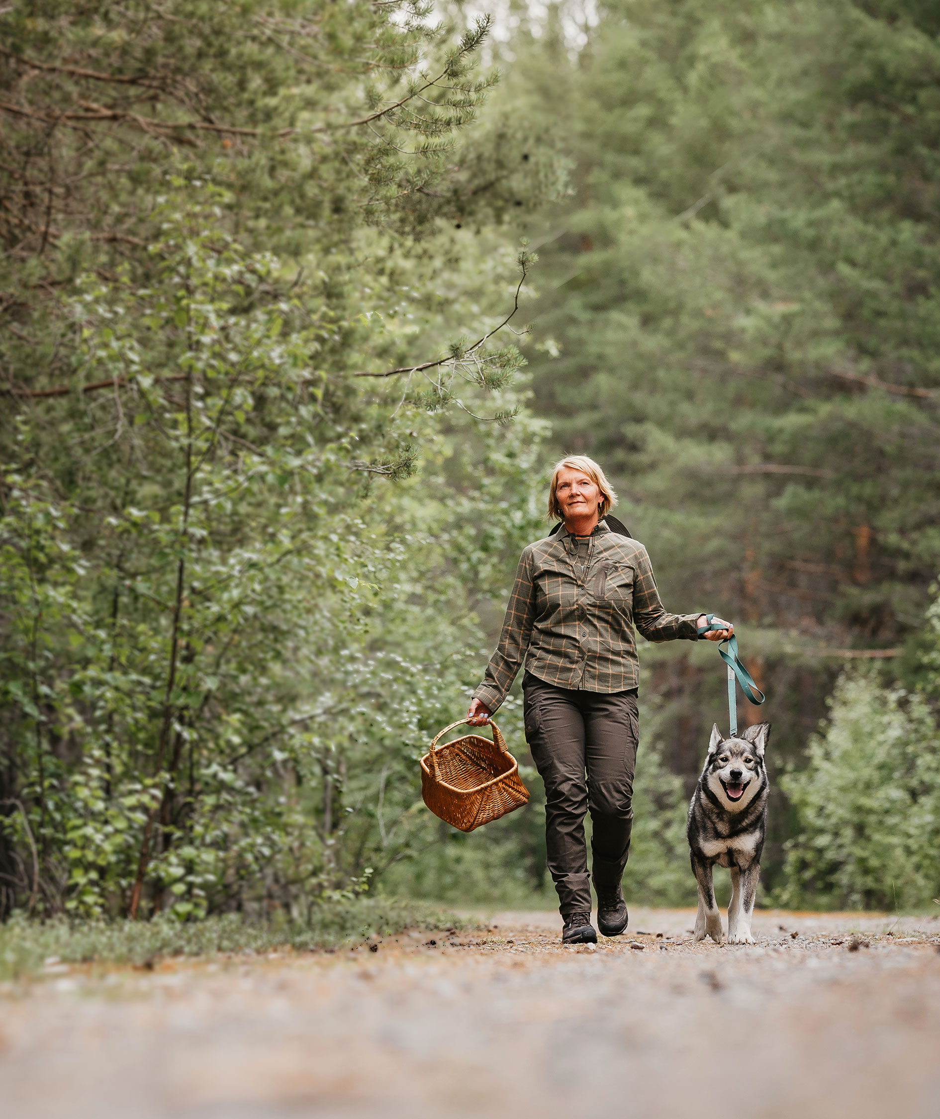 Pinewood Wolf dameskjorte