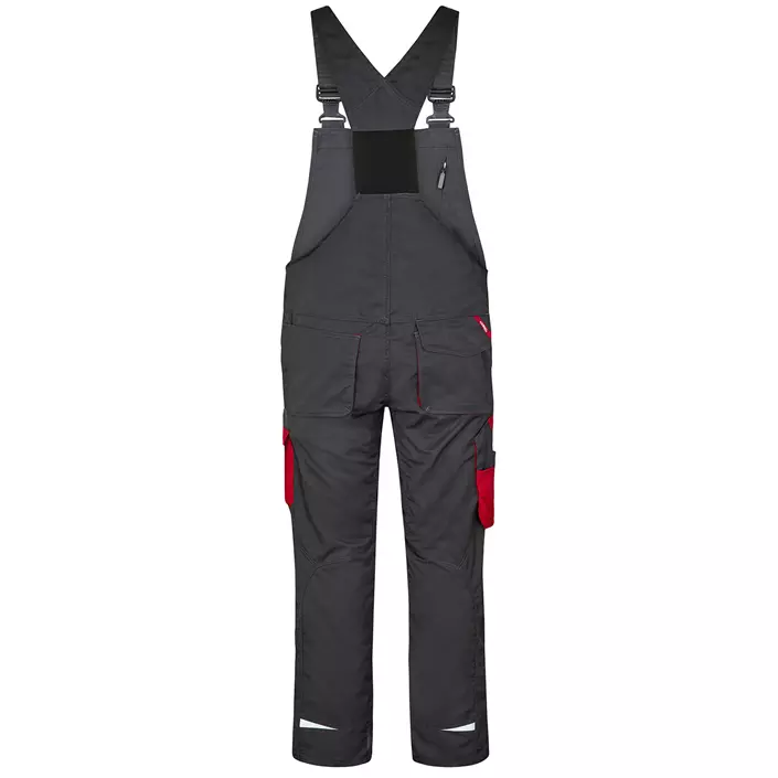 Engel Galaxy Light Latzhose, Anthrazitgrau/Tomato Red, large image number 1