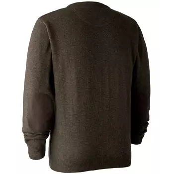 Deerhunter Sheffield knitted pullover, Dark Elm